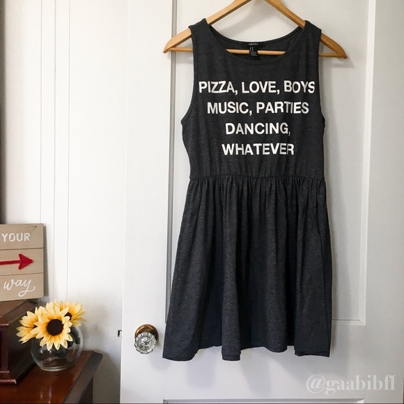 Forever 21 Skater Graphic Dress - Picture 2 of 8